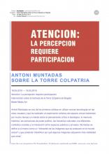 Atención: La percepción requiere participación [Torre Colpatria, Bogotá; Mailing / Correos, 1]