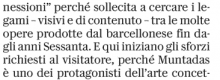 Muntadas oltre le apparenze [Texto sobre la exposición Interconnessioni]