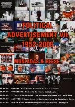 POLITICAL ADVERTISEMENT VIII 1952-2008. Film Screening. Los Angeles Halle/Saale New York Stuttgart Porto [Póster Imagen Identificativa]