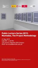 Public Lecture Series 2019: Muntadas, The Project Methodology [Póster]