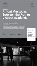 Antoni Muntadas: Between the Frames y About Academia [Póster]