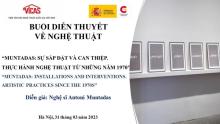 Muntadas: Sự sắp đặt và can thiệp. Thực hành nghệ thuật từ những năm 1970s / Muntadas: Installations and interventions. Artistics practices since 1979s [Imagen identificativa]