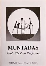 MUNTADAS: Words, the Press Conference