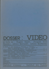 Dossier: Video [Imagen identificativa catálogo]