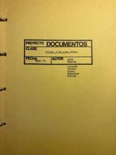 Proyecto DOCUMENTOS. Tierra, Aire, Agua, Fuego [Imagen identificativa portada]