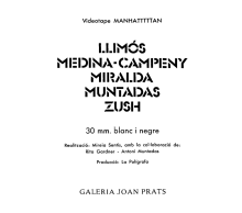 Presentació carpeta MANHATTTTTAN [Postal]