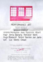New Reform stelt voor: Performance Art [Póster]