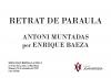 Retrat de paraula "Antoni Muntadas per Enrique Baeza" [Flyer anverso]